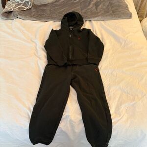 Polo by Ralph Lauren Black Zip-Up Hoodie